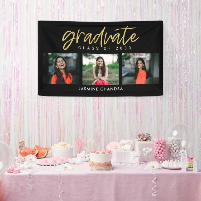 Besonders Cooles, EDITABLE FARBBanner für Abschlus Banner (Party)