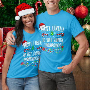 Besonders lustig ist der Verkauf der Familie Santa T-Shirt