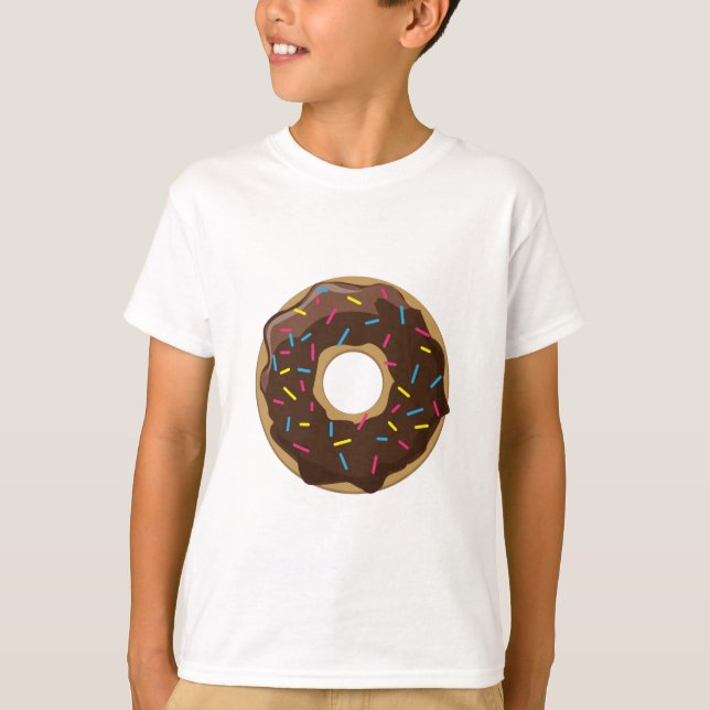 Besprühen Sie Krapfen T-Shirt (Vorderseite)