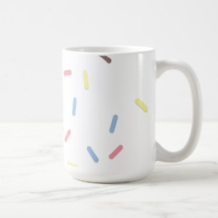 Besprühen Sie vom Zucker Kaffeetasse