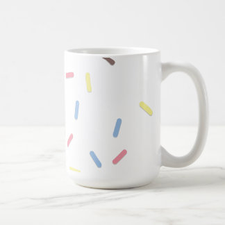 Besprühen Sie vom Zucker Kaffeetasse