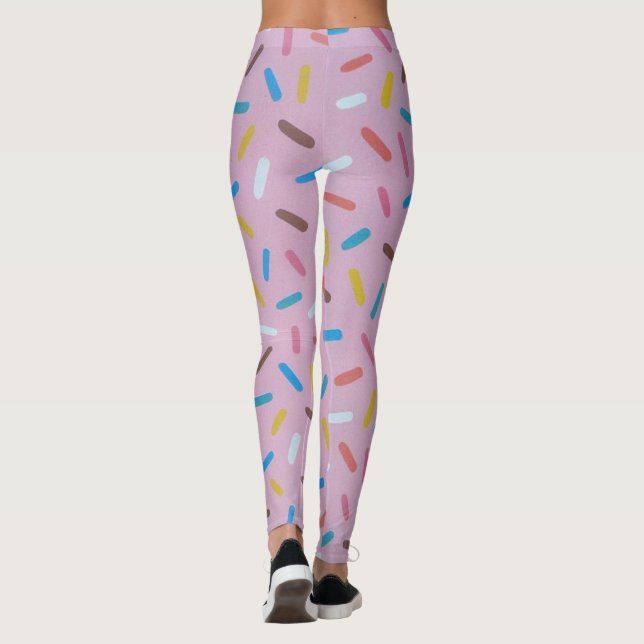 Besprüht Leggings (Rückseite)