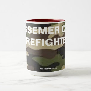 BESSEMER VILLE FIREFIGHTER CAMO MUG