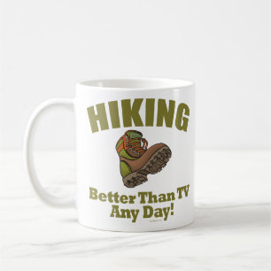 Besser als Fernsehen - Wandern Kaffeetasse