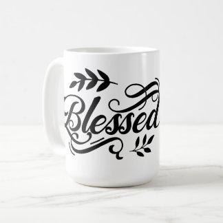 Besser als "Gesegnet" Kaffeetasse