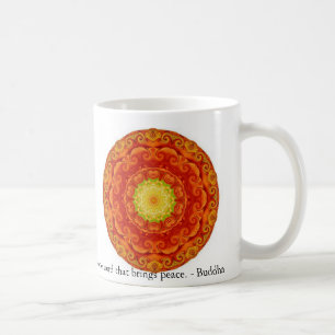 Besser als tausend hohle Wörter, ist ein Wort. Kaffeetasse