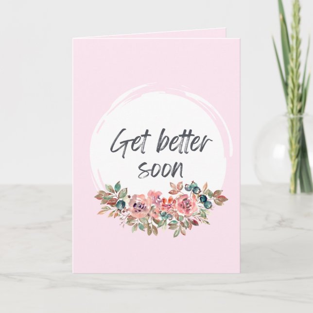 Besser bald besser - Dunkler Spaß der Karte (Vorderseite)