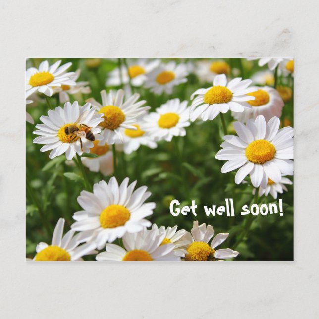 Besser bald postkarte (Vorderseite)