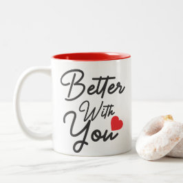 Besser für Sie Zweifarbige Tasse