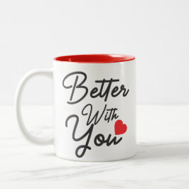 Besser für Sie Zweifarbige Tasse