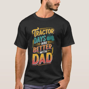 Besser mit Papa Bauer Landwirtschaft Landwirtschaf T-Shirt