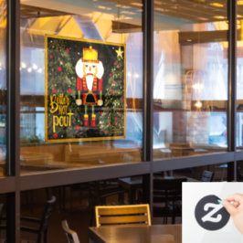 Besser nicht ausziehen! "Inspirivity"-Fensterheber Fensteraufkleber