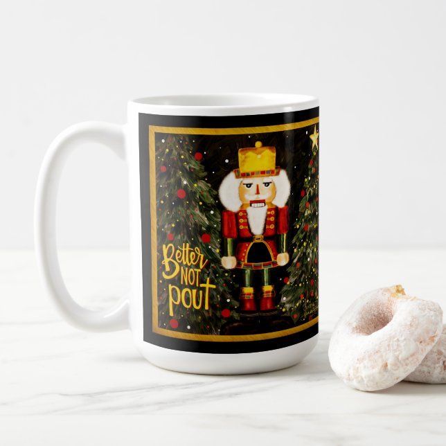 Besser, nicht Pot Nutcracker Inspirivity Kaffeetasse (Mit Donut)