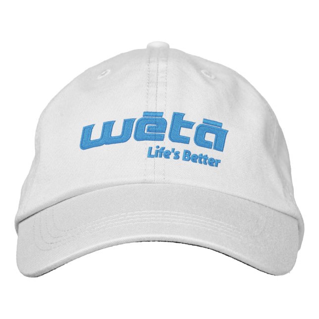 Besser segeln mit einer bestickten Hülle aus Weta Bestickte Baseballkappe (Vorderseite)