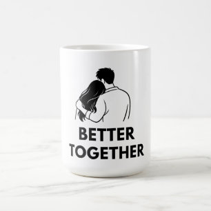 Besser Zusammen Minimal Couple Tasse