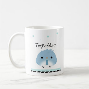 Besser zusammen Minimal Design Kaffeetasse