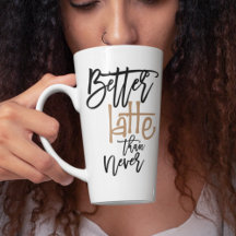 Bessere Latte als nie erstaunliches Kaffeekonzept