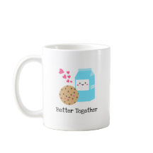 Bessere Zusammenarbeit Kawaii Milch und Cookies Ni