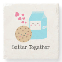 Bessere Zusammenarbeit Kawaii Milch und Cookies Ni