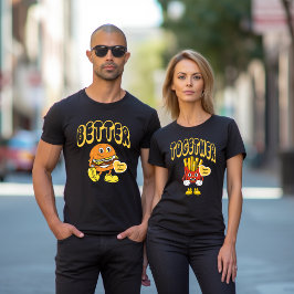 Bessere Zusammenführung von Burger Fries für mehre T-Shirt