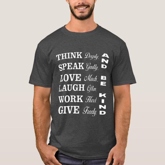Besserer T - Shirt des menschlichen Verhaltens (Vorderseite)