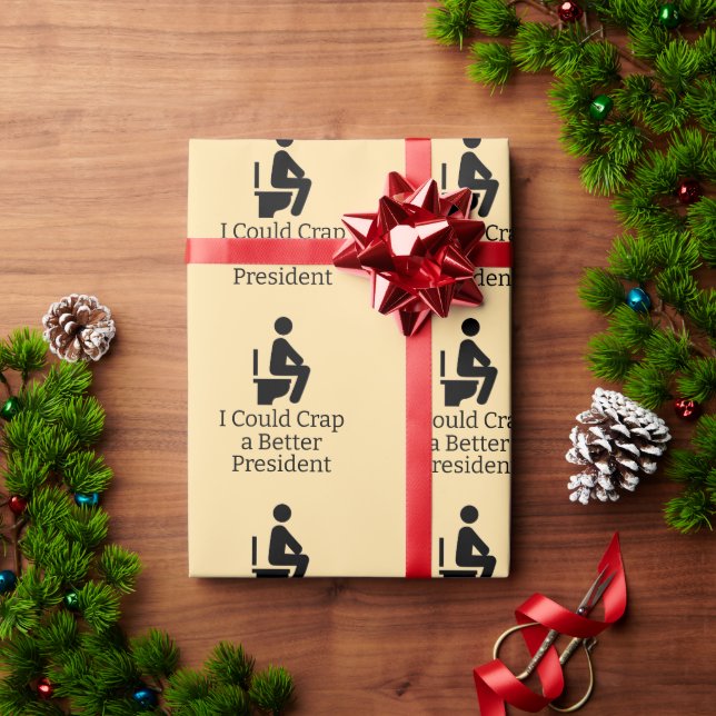 Besseres Papier für den Präsidenten Geschenkpapier (Feiertagsgeschenk)