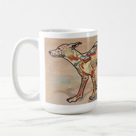 "Bessern Sie" OAS WandTasse durch David-Polka aus Kaffeetasse