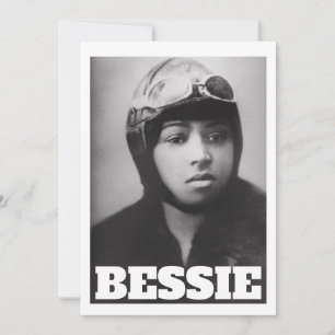 Bessie Coleman - Aviation Pioneer Dankeskarte