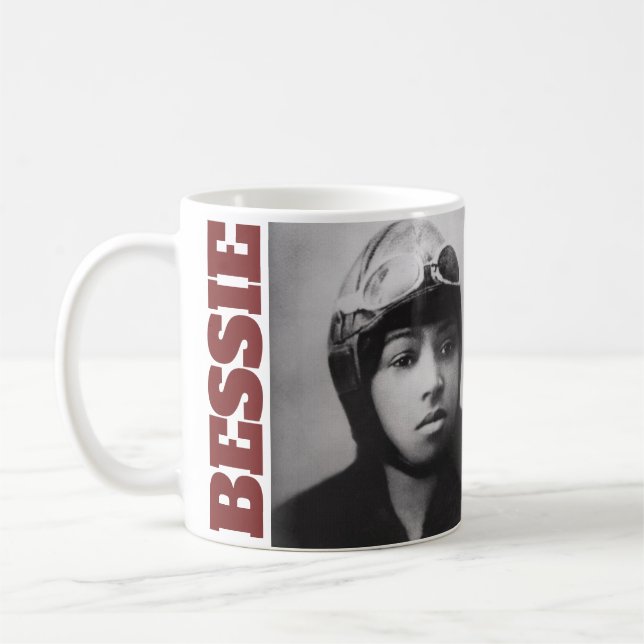 Bessie Coleman - Aviation Pioneer Kaffeetasse (Links)