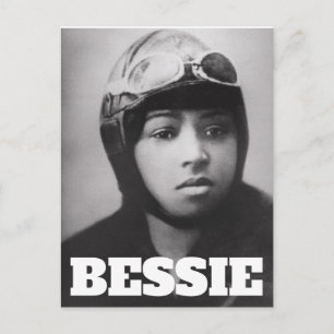 Bessie Coleman - Aviation Pioneer Postkarte
