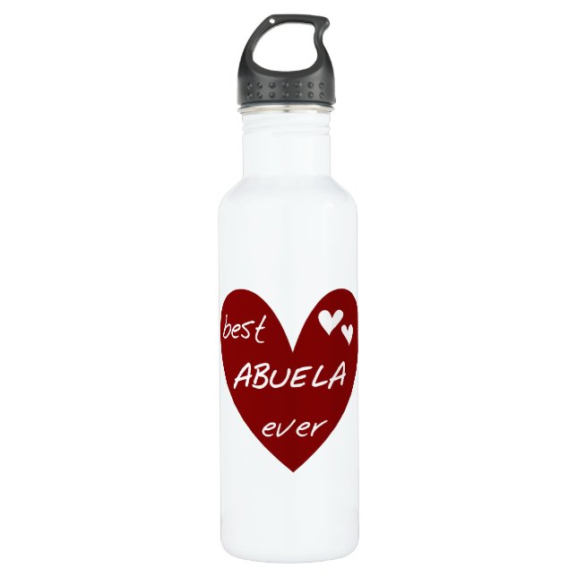 Best Abuela Ever Liberty Trinkflasche (Vorderseite)