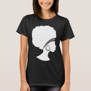 Best African American Kente Natural Hair Cloud Wom T-Shirt