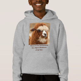 Best Alpaca Monobrow Hoodie