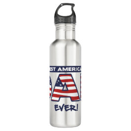 Best American Dad Ever Edelstahlflasche