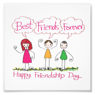 BEST AMIS CONTINUEL 1 Photo Collage Plaque