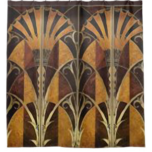 BEST ART DECO PANELS DUSCHVORHANG