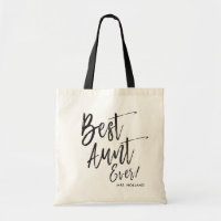 Best Aunt Ever 2 Script Style Custom Wedding