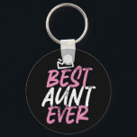 Best Aunt Ever Cute and Funny BAE Auntie Schlüsselanhänger<br><div class="desc">Best Aunt Ever. Sweet and cute aunt design for your favorite aunt, coolest auntie on the planet and the best sister in the world. Cool aunt merchandise for those with cute nieces and nephews. This theme also fits for your sister's baby shower or pregnancy announcement. Vintage and retro style typography...</div>
