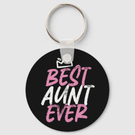 Best Aunt Ever Cute and Funny BAE Auntie Schlüsselanhänger