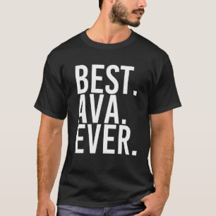 BEST AVA EVA GEBEN Name Funny Personalisiert Women T-Shirt