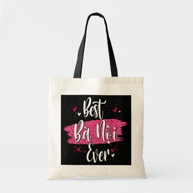 Best Ba Noi je vietnamesische Oma Designs Tragetasche (Vorne)