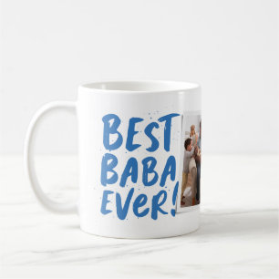 Best Baba Ever moderner fotografisch-blauer Vater- Kaffeetasse