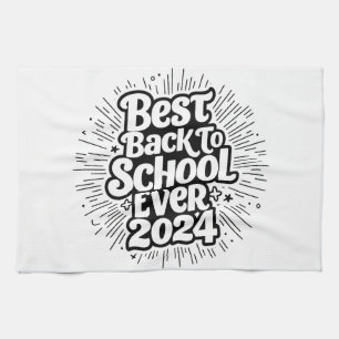 Best Back to School 2024 Design Geschirrtuch