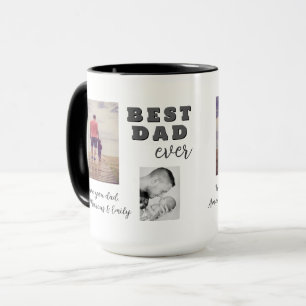 Best Bad Ever Vatertag 2 FotoCollage Tasse