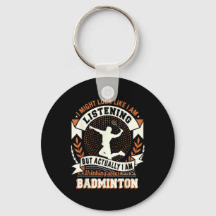Best Badminton Lover Badminton Coach Smash Schlüsselanhänger