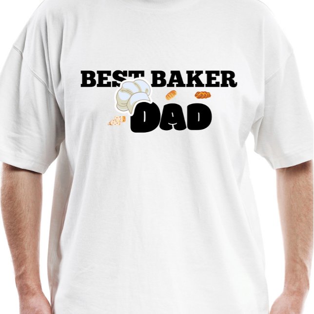 Best Baker Vater - Eine köstliche Hommage an den V T-Shirt (Von Creator hochgeladen)
