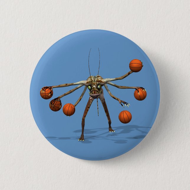 Best Basketball Dribbler Button (Vorderseite)