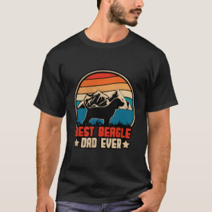 Best Beagle Vater Ever Dog Funny Sprichwort T-Shirt