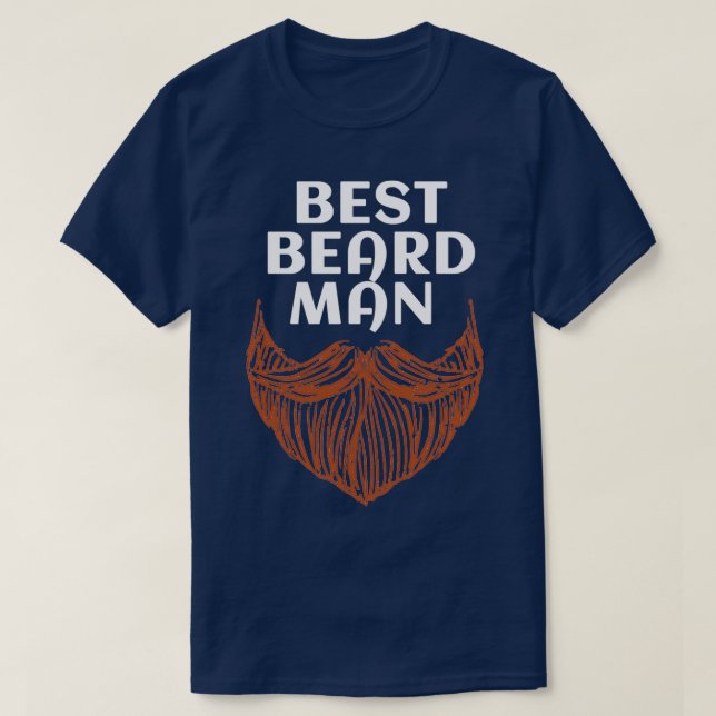 Best Beard Man T-Shirt (Design vorne)
