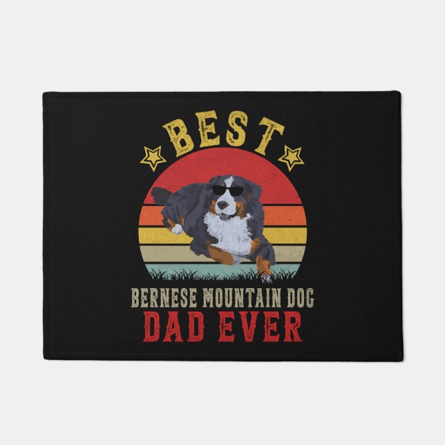 Best Bernese Mountain Dog Vater Fußmatte (Vorderseite)